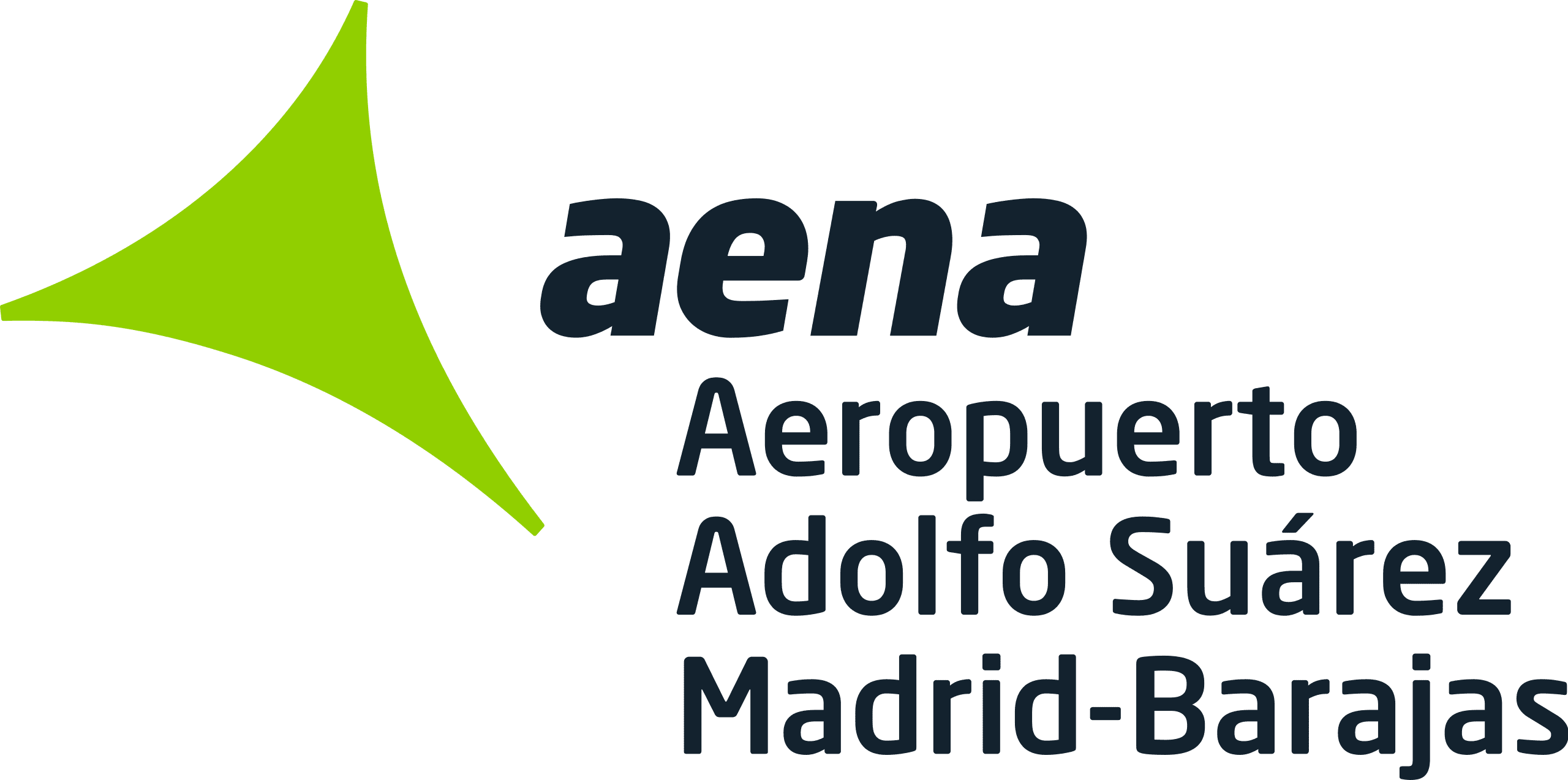 Logo Aena, Aeropuerto Adolfo Suárez Madrid-Barajas